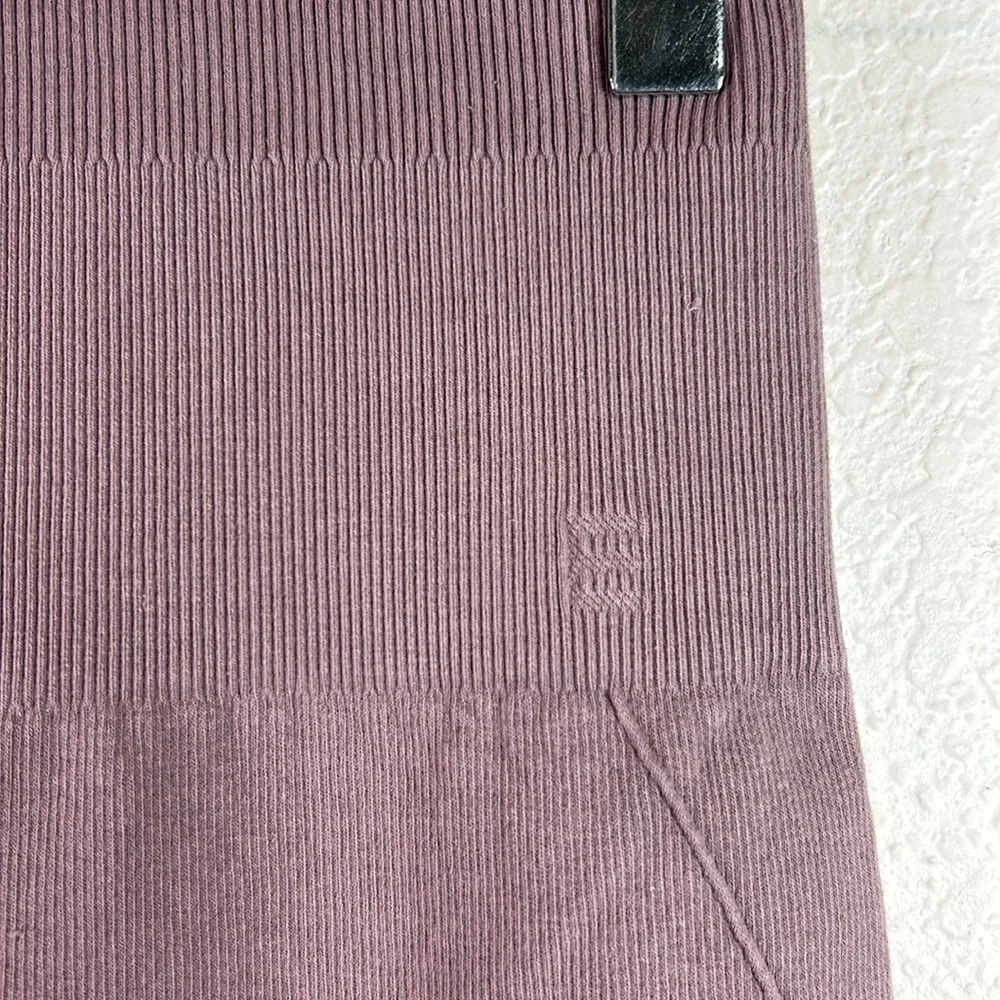 Nwt Everlane The Seamless Bike Shorts Ribbed Purple, Size XS/S - Picture 4 of 10